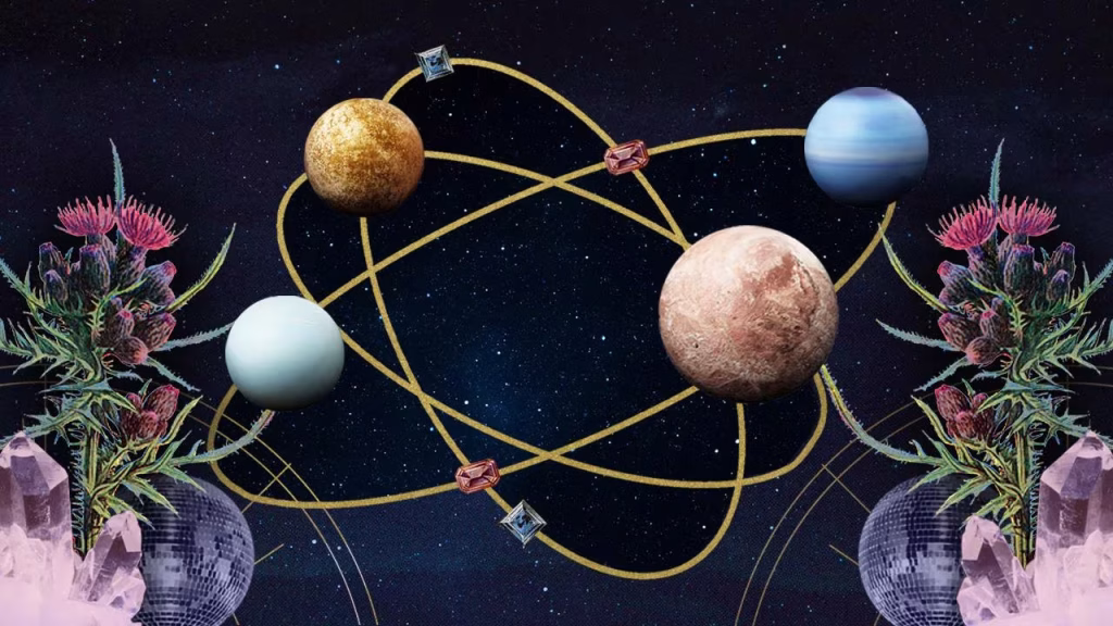 Retrograde Planet Art